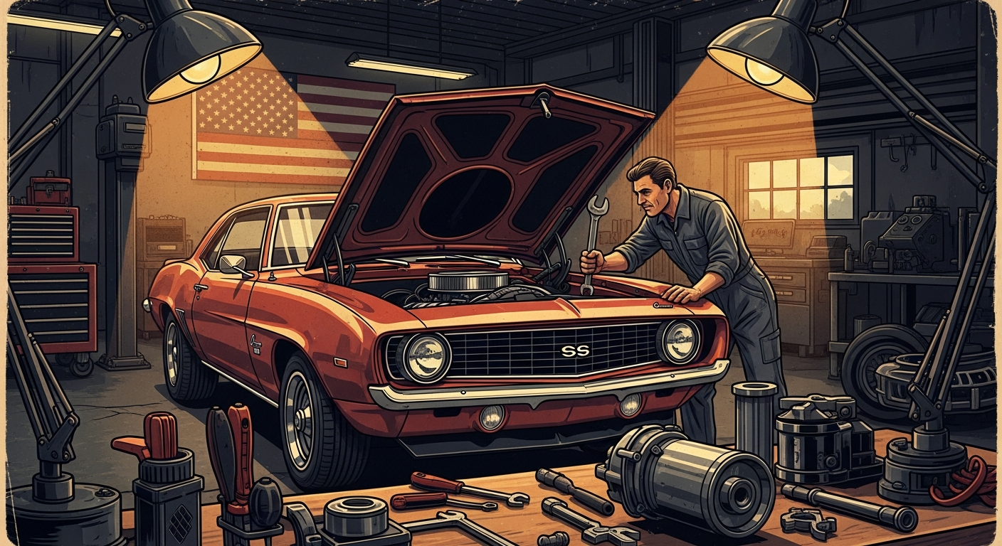 Oldtimer Reparatur: Professionelle Restaurierung von US Cars